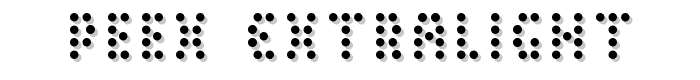 Peex ExtraLight font